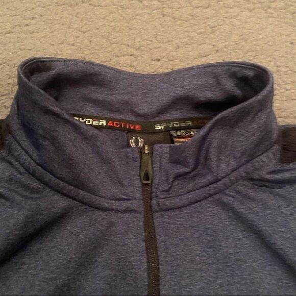 Spyder Half Zip Pullover Jacket - Picture 8 of 9